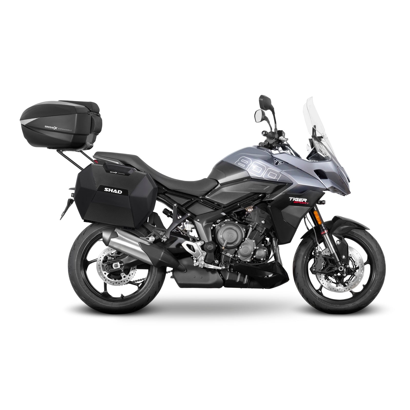 Fixation pour Top Case Triumph Tiger Sport 800/660 - LE PRATIQUE DU MOTARD