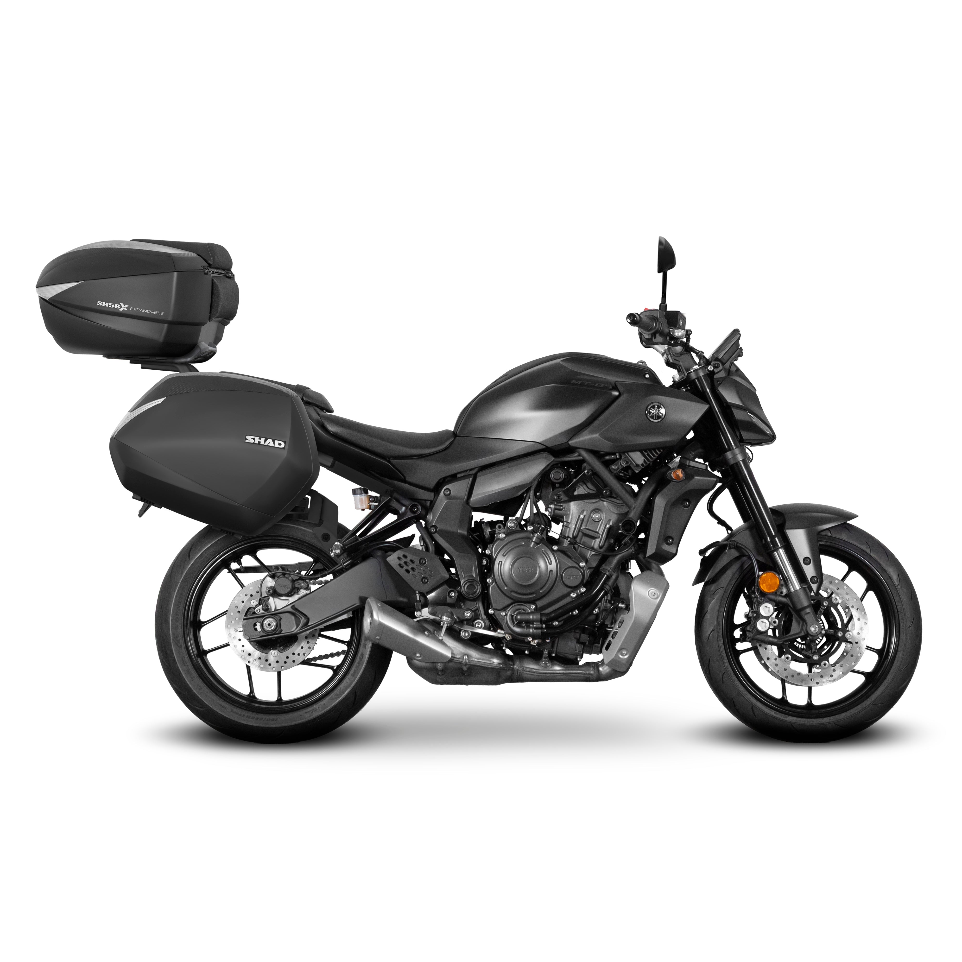 3P System Fixation Latérale Yamaha MT07 - LE PRATIQUE DU MOTARD