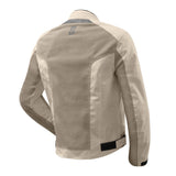 Blouson Moto Été Homme | Aéro - Flow “Sand” (blanc crème) - LE PRATIQUE DU MOTARD