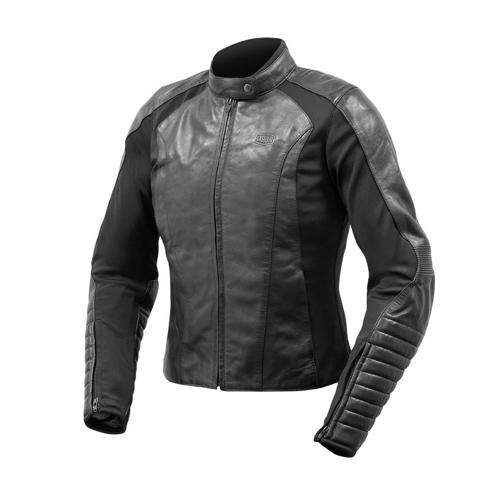 Blouson cuir Moto Femme FELINE™ - Cuir Haut de Gamme & Protection CE - LE PRATIQUE DU MOTARD