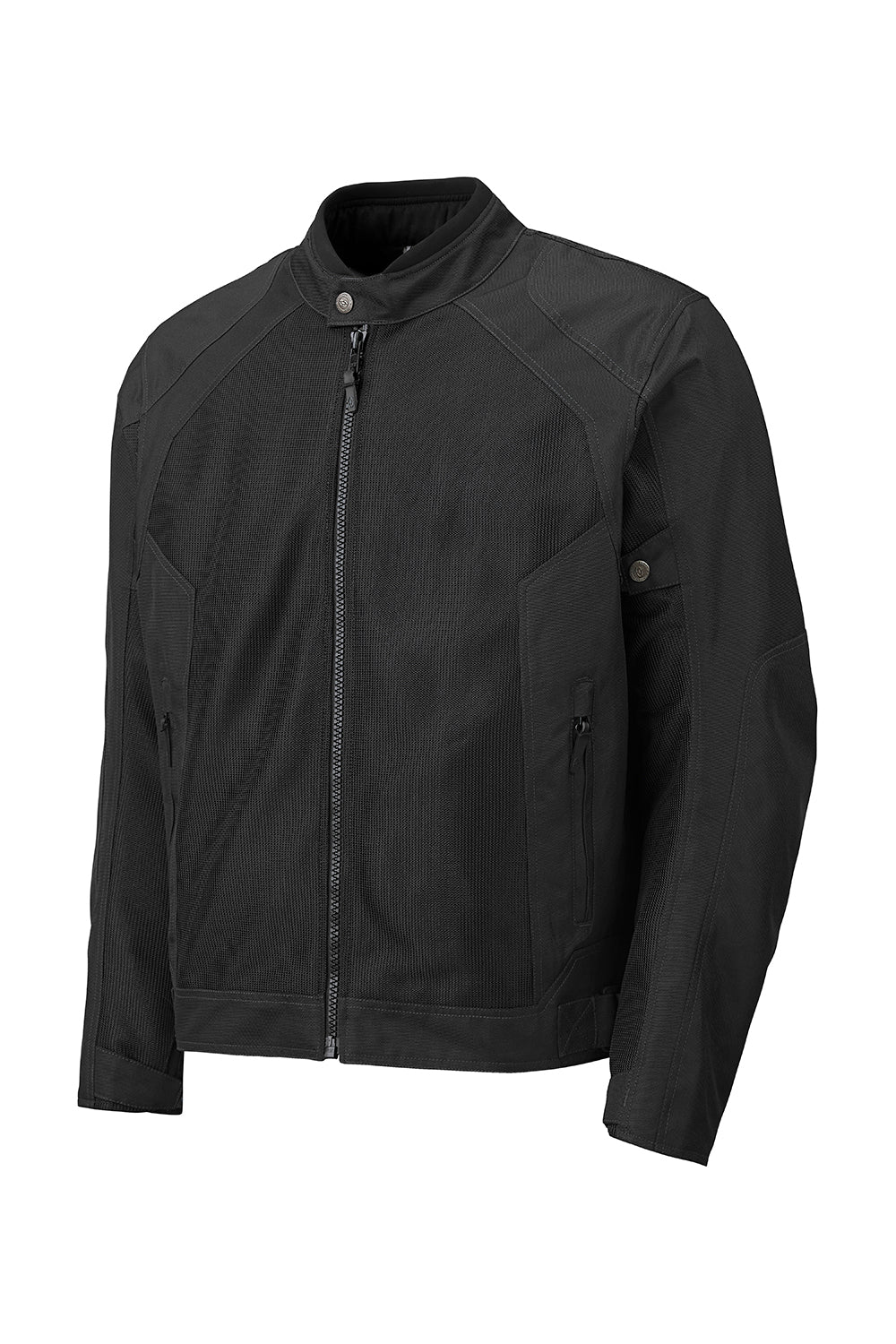Blouson Moto Été Textile Femme Noir – Coupe Ajustée CE