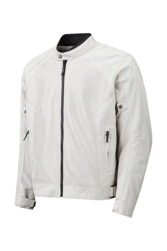 Blouson Moto Été Textile Homme Gris – Ventilé & Étanche CE