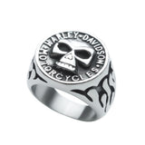 Biker ring 1% 1st (Silver)