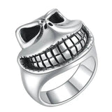 Bague motard joker (Argent) - LE PRATIQUE DU MOTARD