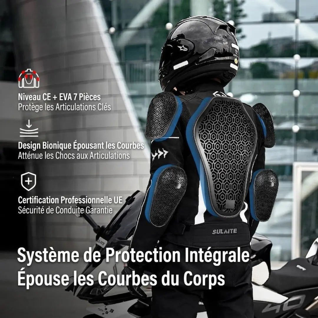 Blouson Moto 4 Saisons + Pantalon assorti | SLT06 - LE PRATIQUE DU MOTARD