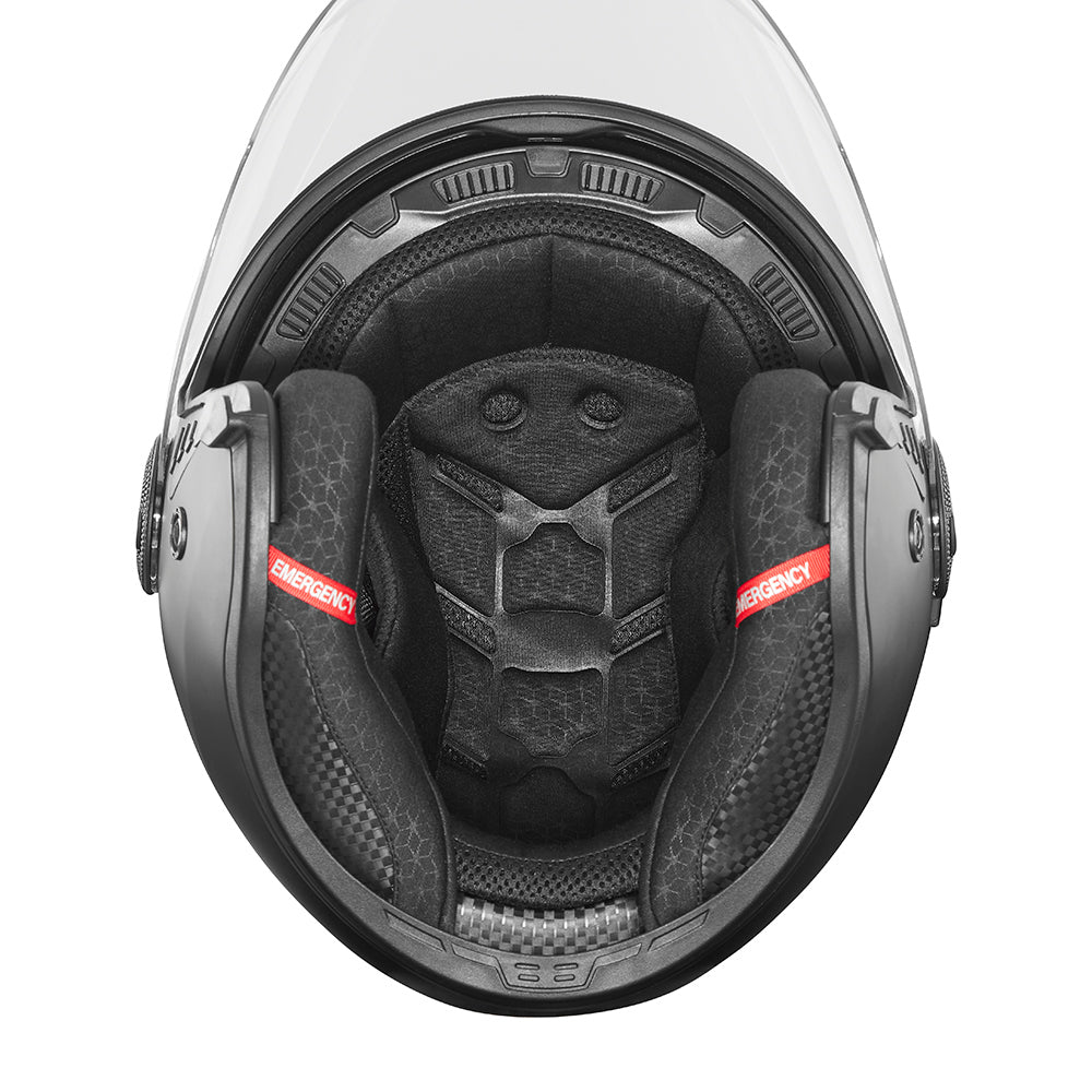 Casque Jet Nitro Noir Mat — EXKLUSIV - LE PRATIQUE DU MOTARD