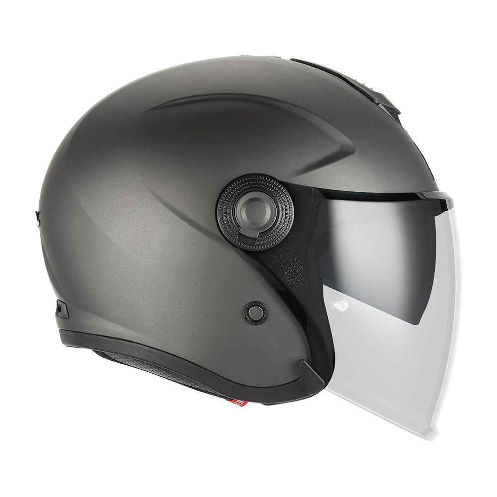 Casque Jet Nitro Titanium Mat — EXKLUSIV - LE PRATIQUE DU MOTARD
