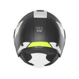 Casque Moto Jet N182 Round Noir Mat Jaune Fluo | NOX - LE PRATIQUE DU MOTARD