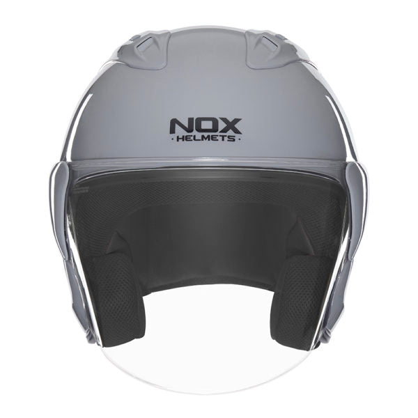 Casque Moto Jet N 220S Gris Nardo | NOX - LE PRATIQUE DU MOTARD