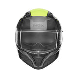 Casque Moto Intégral N402 Mentor Noir Jaune Fluo | NOX - LE PRATIQUE DU MOTARD