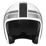 Casque Moto Jet Next Traker Blanc Rouge | NOX - LE PRATIQUE DU MOTARD