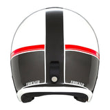 Casque Moto Jet Next Traker Blanc Rouge | NOX - LE PRATIQUE DU MOTARD