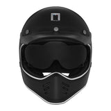 Casque Moto Seventy II Noir Mat | NOX - LE PRATIQUE DU MOTARD