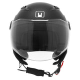 Casque Moto Enfant Jet Play Noir Mat — Protection ECE 22.06 - LE PRATIQUE DU MOTARD