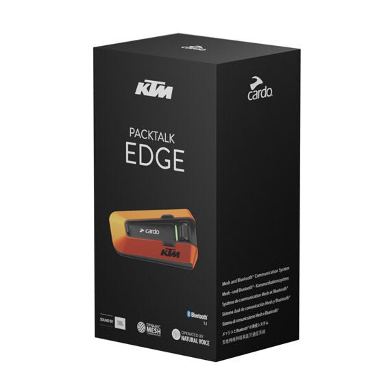 KTM Cardo Packtalk Edge: Intercom Bluetooth Performance - LE PRATIQUE DU MOTARD