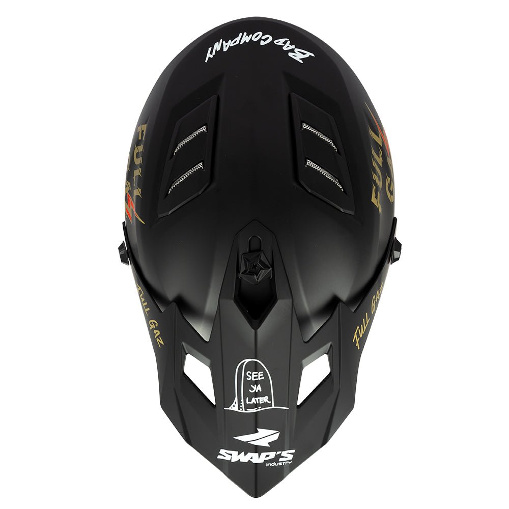 Casque cross enfant SWAP'S | FullGaz Rock'it - LE PRATIQUE DU MOTARD