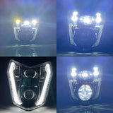 Phare LED moto ECE pour KTM 690 SMC / R SW2 | Homologuée ECE