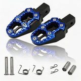 Cale-pieds moto antidérapants en aluminium