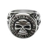 Biker ring 1% 1st (Silver)