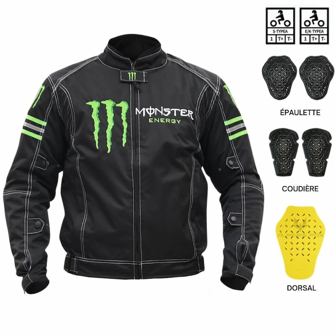 Blouson Moto 4 Saisons | Monster™ - LE PRATIQUE DU MOTARD