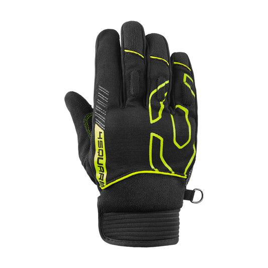 Gants Moto Jaune Fluo Homme — Été Mesh, Haute Visibilité