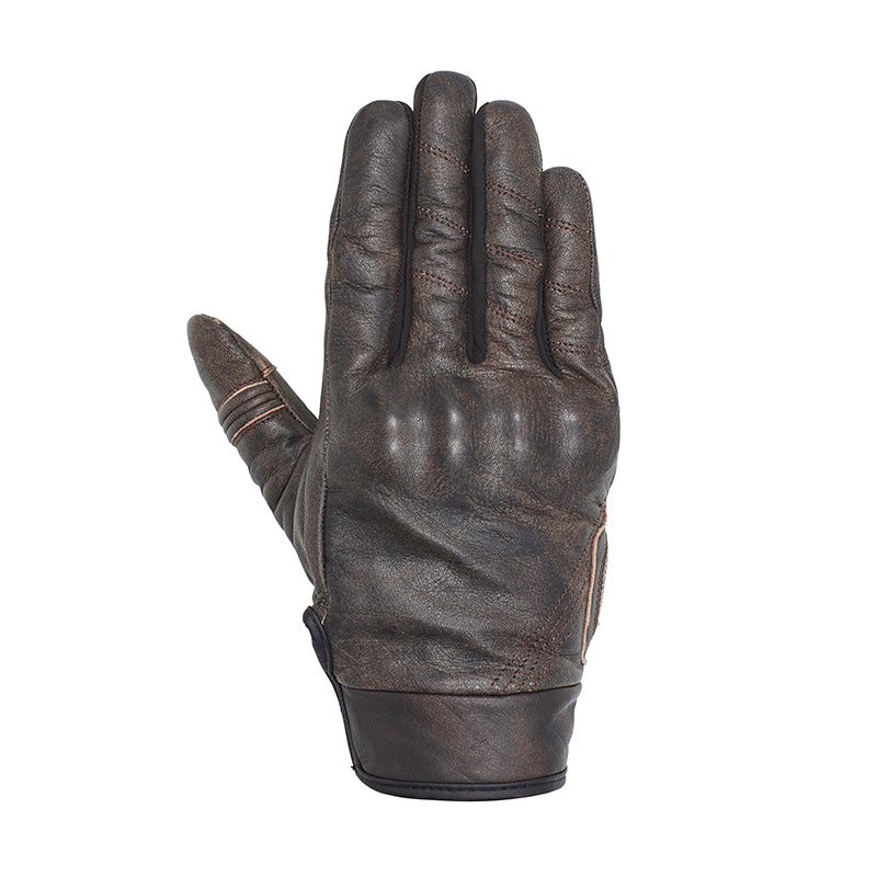Gants Moto Homologués CE 1KP Homme Marron — Cuir Vintage