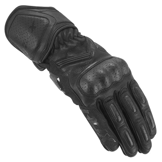 Summer leather motorcycle gloves - Approved