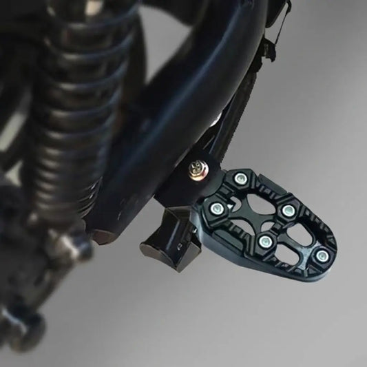 Cale-pieds moto antidérapants en aluminium