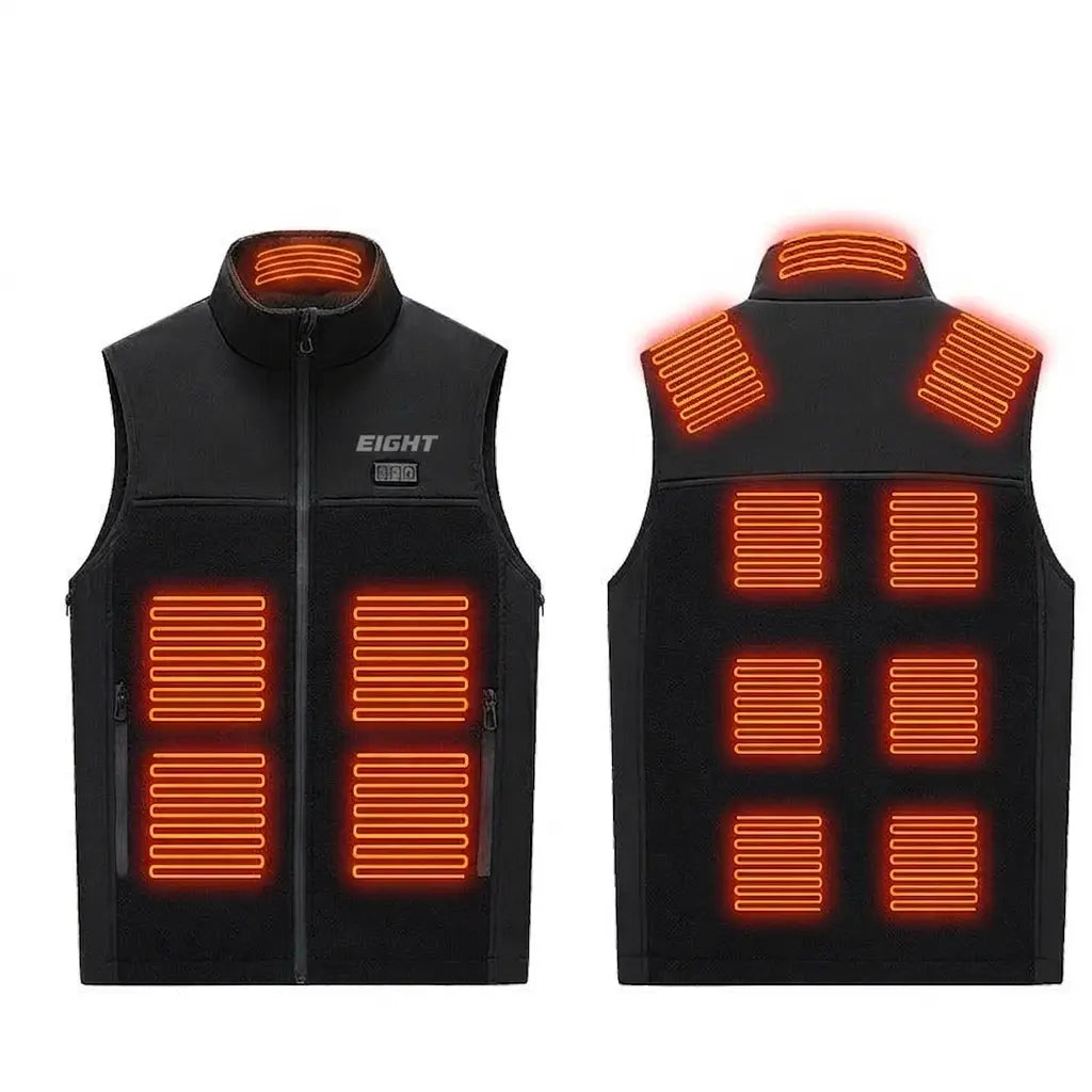 Gilet chauffant moto | VOLCAN.IO™