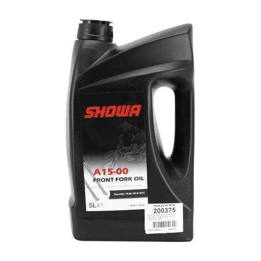 SHOWA FORK OIL A15-00 VISCOSITY 15.88 cSt AT 40° 5W (5L)