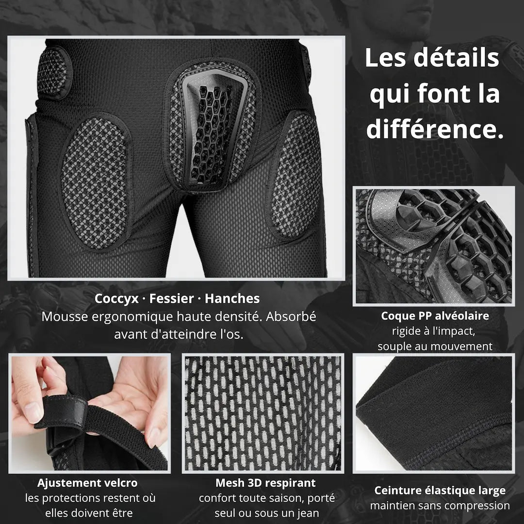 Pantalon de protection moto été | EIZOX Defender™ - LE PRATIQUE DU MOTARD