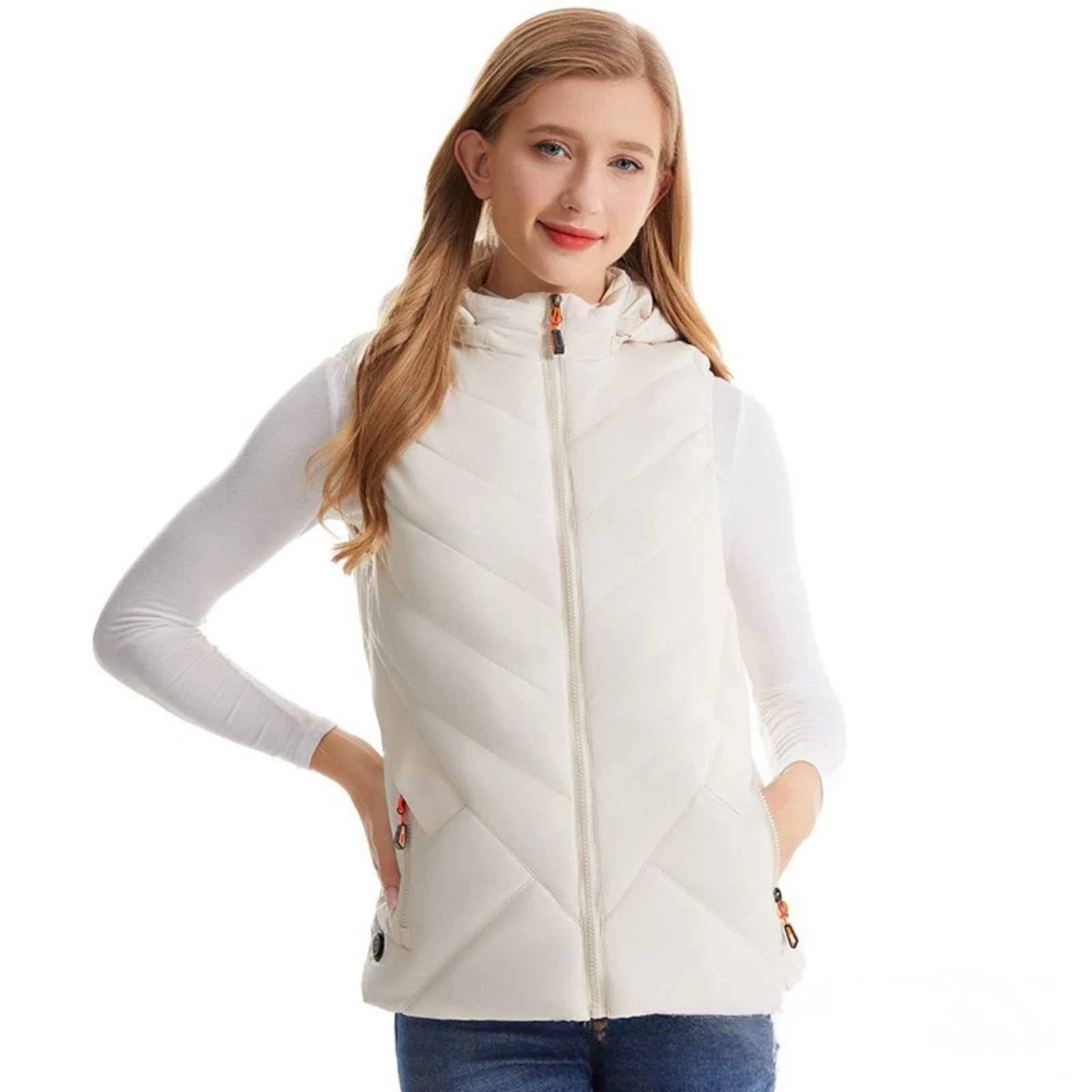 Gilet Chauffant moto femme BeeMotion™ - LE PRATIQUE DU MOTARD