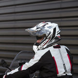 Casque Moto Cross N312 Track Sable Mat Orange | NOX - LE PRATIQUE DU MOTARD