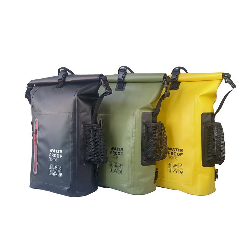 Sac à Dos Étanche 25L - 100% Imperméable Moto & Outdoor - LE PRATIQUE DU MOTARD