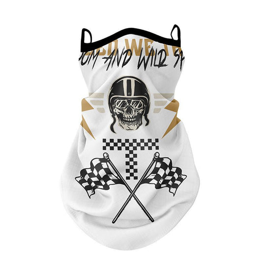 Tour de Cou Biker Vintage SkullRacer™ - LE PRATIQUE DU MOTARD