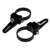 Fixation projecteur LED 32mm collier aluminium moto quad