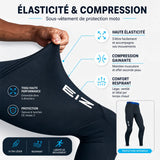 Legging de Protection Moto été — CE Niveau 2 | EIZOX Adventure™