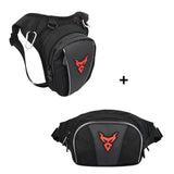 Sacoche de jambe  +  Sac banane motard multifonction