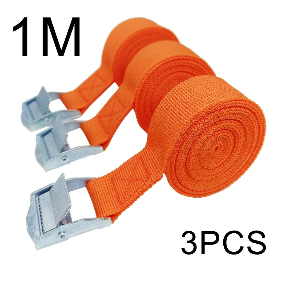 Set de 3 sangle d'arrimage 1M - LE PRATIQUE DU MOTARD