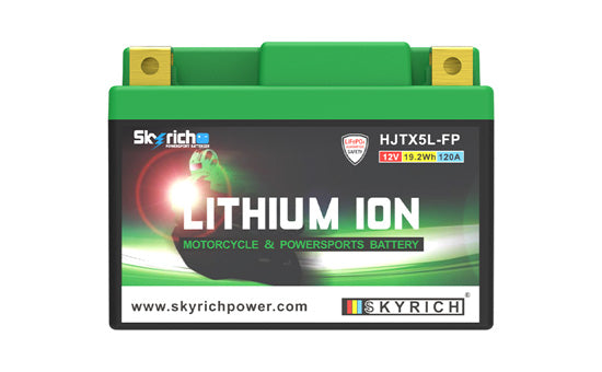 Batterie Moto Lithium 12V — Remplace YTX5L-BS