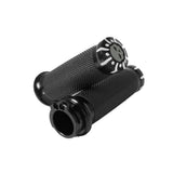 Poignées Harley Davidson universelle Tête de Mort | 22mm - LE PRATIQUE DU MOTARD