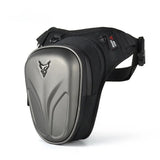 Sacoche de jambe moto -Gris Mat - LE PRATIQUE DU MOTARD