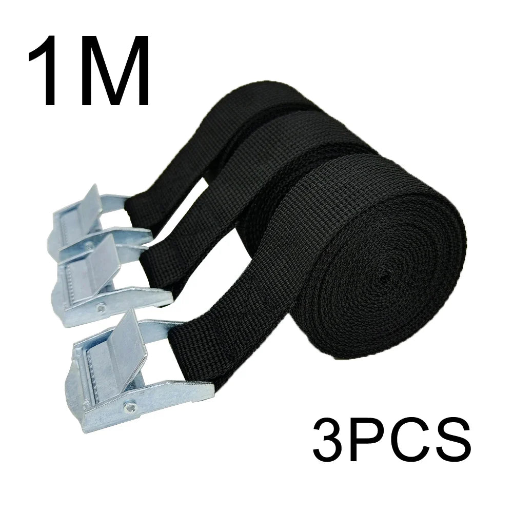 Set de 3 sangle d'arrimage 1M - LE PRATIQUE DU MOTARD