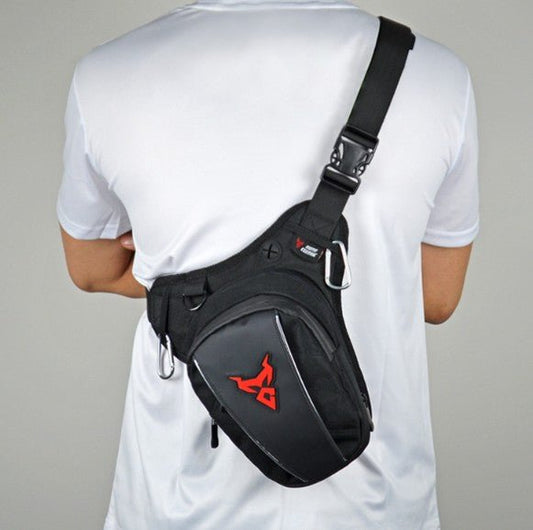 Sacoche de jambe motard + sac banane - LE PRATIQUE DU MOTARD
