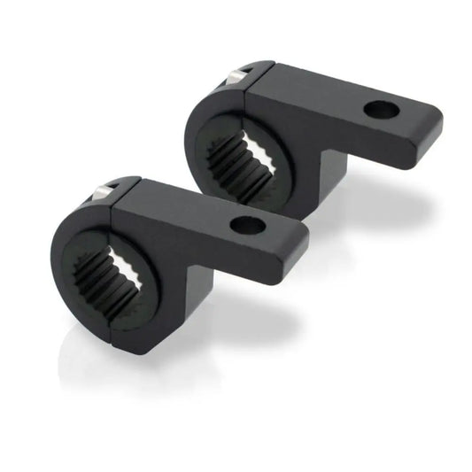Support de fixation pour phare LED additionnel moto – Aluminium CNC universel