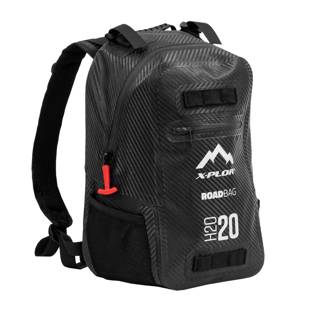 Sac à Dos X - PLOR "Carbon Series" – 20L Étanche - LE PRATIQUE DU MOTARD