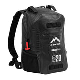 Sac à Dos X - PLOR "Carbon Series" – 20L Étanche - LE PRATIQUE DU MOTARD