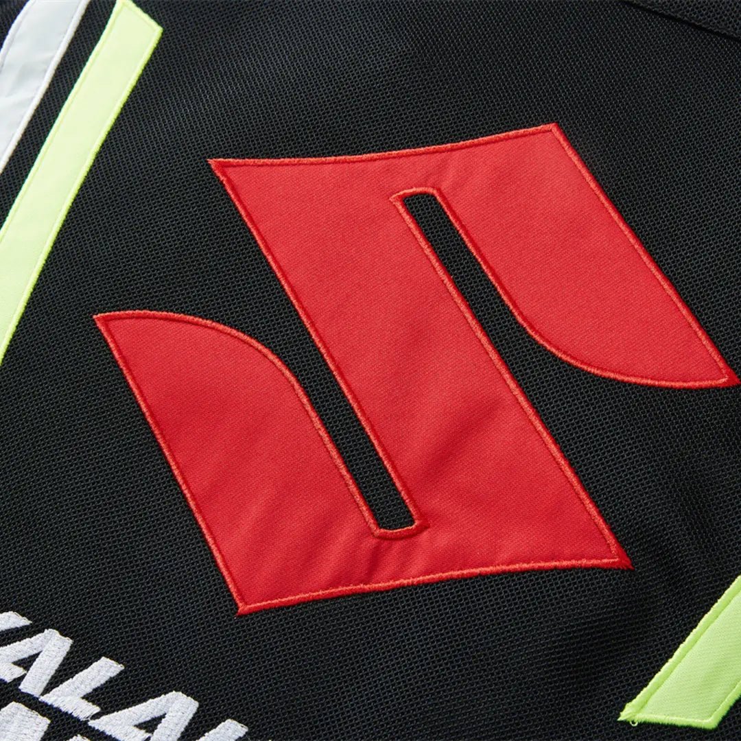 Blouson Moto Été | Suzuki Racing Team Noir - LE PRATIQUE DU MOTARD