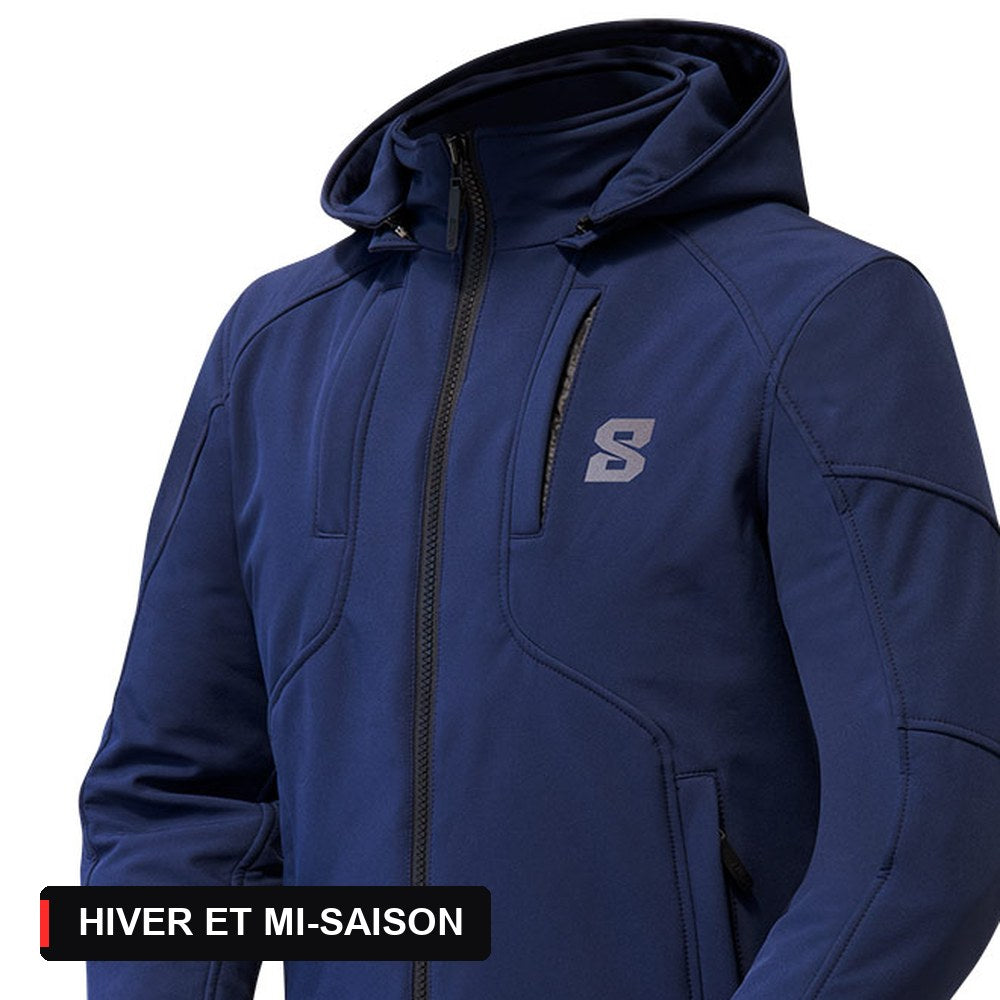 Blouson CIRRUS bleu : hiver et mi-saison