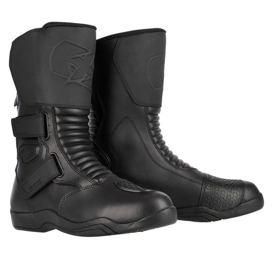 Bottes Moto Homme Imperméables CE EN 13634, Noir | Rainseal™